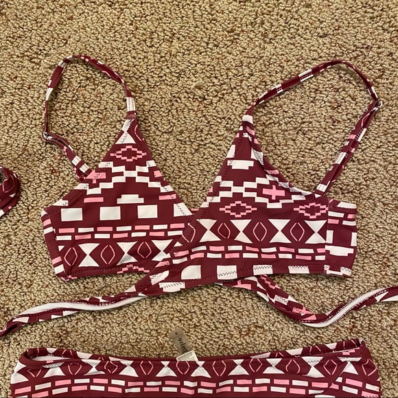 Cupshe Tie-Wrap Bikini - Picture 2 of 4